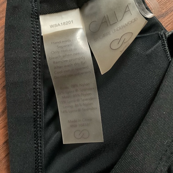 CALIA Black Bikini High Neck Sports Style - Picture 6 of 6